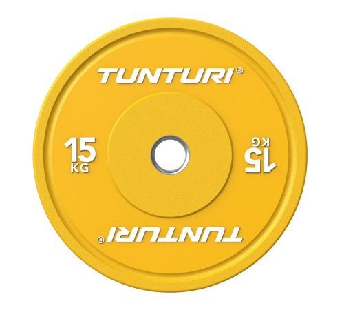 Диск Tunturi Platinum Bumper 15 кг