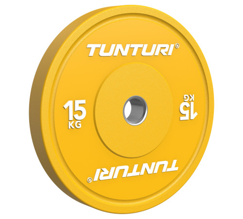 Диск Tunturi Platinum Bumper 15 кг