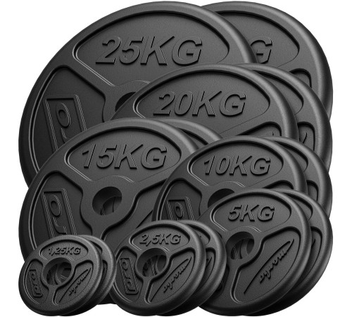 Диски олімпійські Marbo Sport MW-157,5kg-OLI 157,5 кг