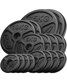 Диски олімпійські Marbo Sport 85 кг 