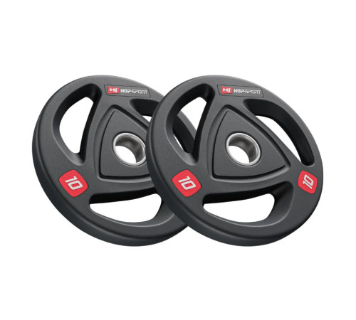 Набір дисків олімпійських Hop-Sport 2 х 10 кг