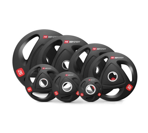 Набір дисків олімпійських Hop-Sport 2 х 10 кг