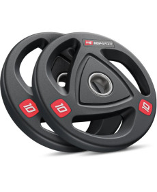 Набір дисків олімпійських Hop-Sport 2 х 10 кг