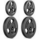 Диски чавунні Marbo Sport 2 x 20 кг, 2 x 10 кг