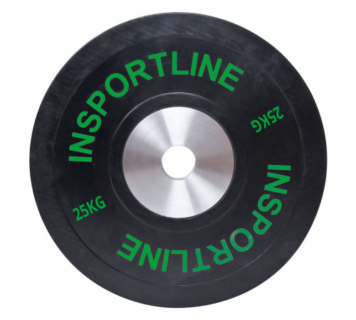 Диск чавунний прогумований inSPORTline 25 кг