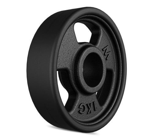 Диск чавунний Marbo Sport MW-O1-kier 1 кг Диск чавунний Marbo Sport MW-O1-kier 1 кг