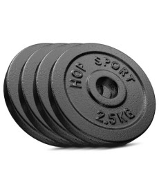 Набір дисків чавунних Hop-Sport Strong 4 x 2,5 кг