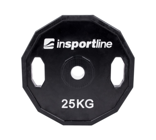 Диск прогумований inSPORTline Ruberton 25 кг