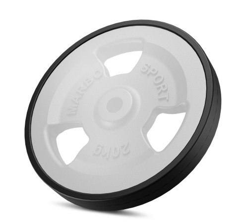 Диск чавунний прогумований Marbo Sport MW-O20G-kier 20 кг Диск чавунний прогумований Marbo Sport MW-O20G-kier 20 кг