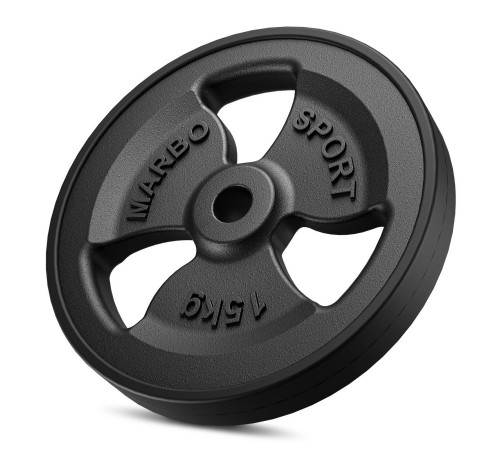 Диск чавунний 15 кг Marbo Sport MW-O15-kier Диск чавунний 15 кг Marbo Sport MW-O15-kier