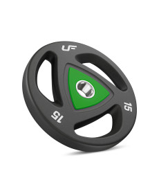 Диск олімпійський поліуретановий Marbo Sport UpForm 15 кг