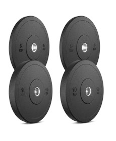 Диски гумові Marbo Sport MW-Bumper 2 x 10 кг, 2 x 5 кг