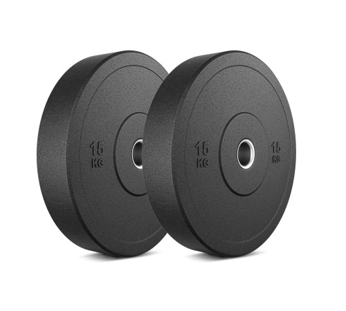 Диски гумові Marbo Sport MW-Bumper 2 x 15 кг