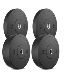 Диски гумові Marbo Sport MW-Bumper 2 x 20 кг, 2 x 10 кг