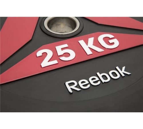 Диски Reebok Bumper Plate 25 кг