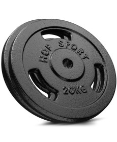 Сет з металевих дисків Hop-Sport Strong 2x20 кг
