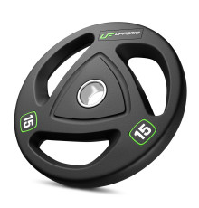 Диск олімпійський прогумований Marbo Sport UpForm HQ 15 кг