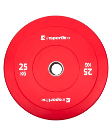 Диск олімпійський inSPORTline Bumper Plate Go 25 кг