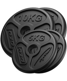 Диски олімпійські Marbo Sport MW-2x10KG_2x5KG-OLI 30 кг