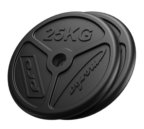 Диски олімпійські Marbo Sport MW-2x25KG-OLI 2 x 25 кг