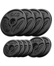 Диски олімпійські Marbo Sport MW-4x5KG_2x2,5KG_4x1,25-OLI 30 кг