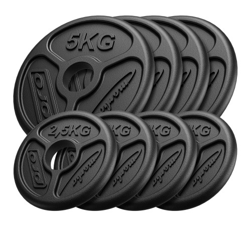 Диски олімпійські Marbo Sport MW-4x5KG_4x2,5KG-OLI 30 кг