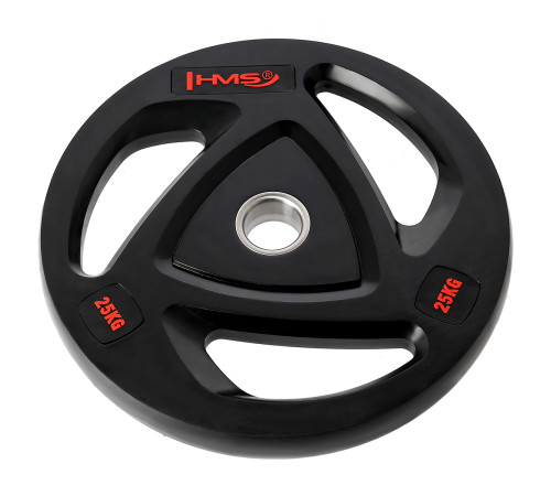 Диск HMS TOX25 OLYMPIC 25 кг, чорний