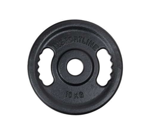 Диск чавунний олімпійський inSPORTline Castblack OL 10 кг