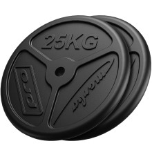 Диски чавунні  Marbo Sport MW-2x25KG-SLIM 50 кг