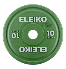 Диск змагальний для пауерліфтингу Eleiko IPF 10 кг