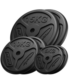Диски чавунні Marbo Sport MW-2x15KG_2x10KG_2x5KG-SLIM 60 кг