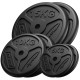 Диски чавунні Marbo Sport MW-2x15KG_2x10KG_2x5KG-SLIM 60 кг