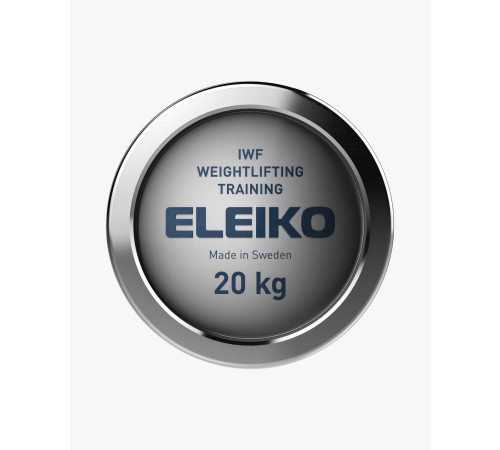 Гриф тренувальний для важкої атлетики Eleiko IWF 20 кг, чоловічий