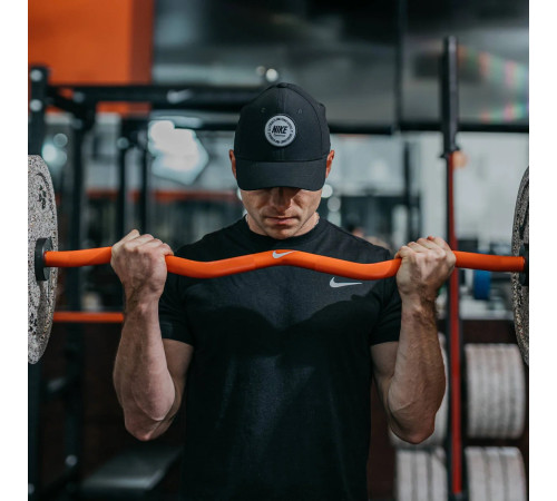 Гриф вигнутий Nike Nike Strength Shield Curl Bar 10 кг