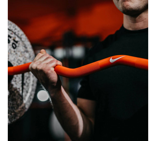 Гриф вигнутий Nike Nike Strength Shield Curl Bar 10 кг