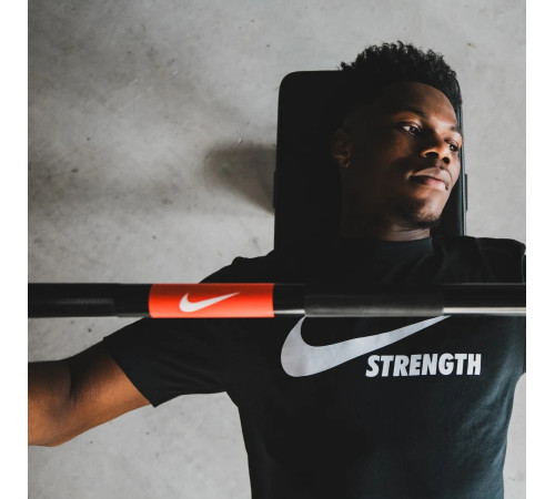 Гриф олімпійський Nike Power Bar Black Chrome 20 кг