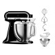 Планетарний міксер з відкидним блоком KitchenAid Artisan 5KSM185PSEOB 4,8 л