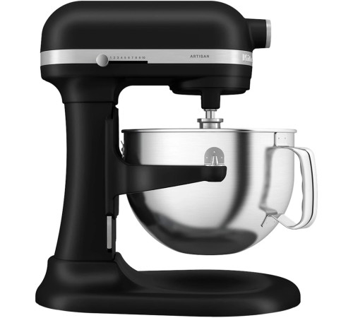 Планетарний міксер з підйомною чашею KitchenAid Artisan 5KSM60SPXEBM 5,6 л