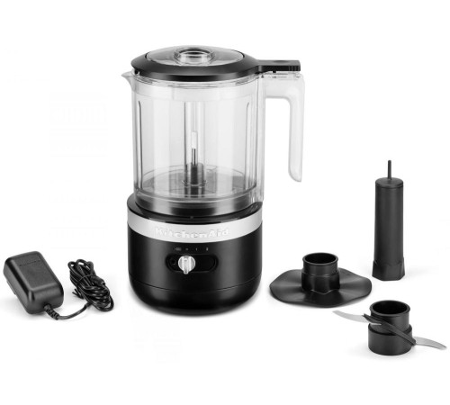 Кухонний мінікомбайн бездротовий KitchenAid 5KFCB519EBM 1,3 л