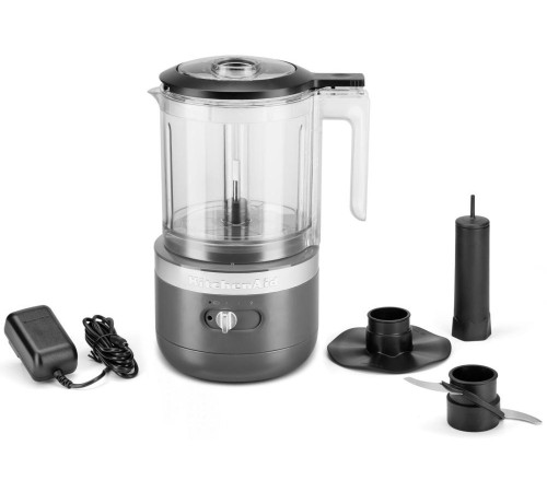 Кухонний мінікомбайн бездротовий KitchenAid 5KFCB519EDG 1,3 л