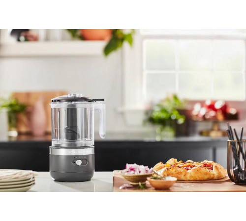 Кухонний мінікомбайн бездротовий KitchenAid 5KFCB519EDG 1,3 л