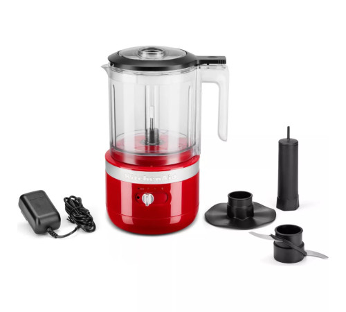 Кухонний мінікомбайн бездротовий KitchenAid 5KFCB519EER 1,3 л