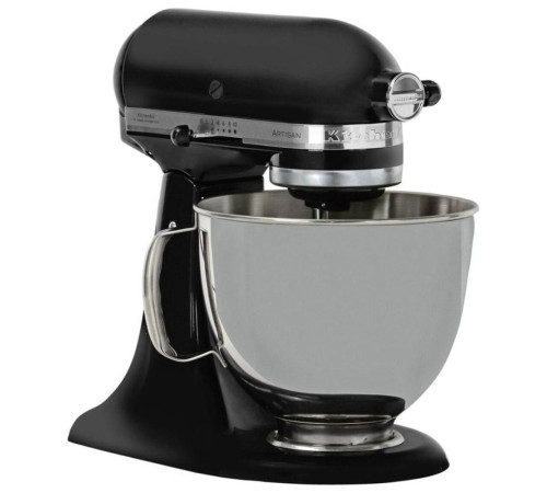 Планетарний міксер KitchenAid Artisan 4,8 л 5KSM125EBM з відкидним блоком матовий чорний