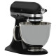 Планетарний міксер KitchenAid Artisan 4,8 л 5KSM125EBM з відкидним блоком матовий чорний