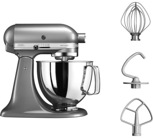 Планетарний міксер з відкидним блоком KitchenAid Artisan 5KSM125ECU 4,8 л