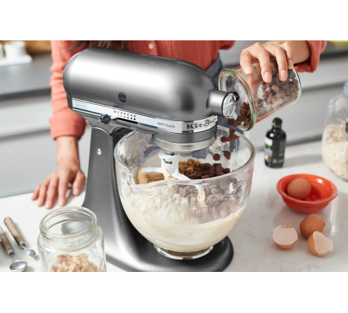 Планетарний міксер з відкидним блоком KitchenAid Artisan 5KSM125ECU 4,8 л
