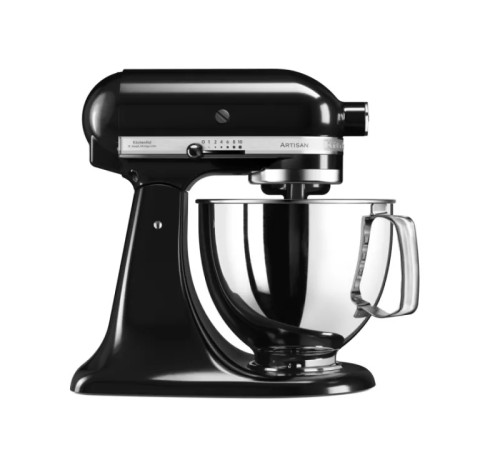Планетарний міксер KitchenAid Artisan 4,8 л 5KSM125EOB з відкидним блоком чорний