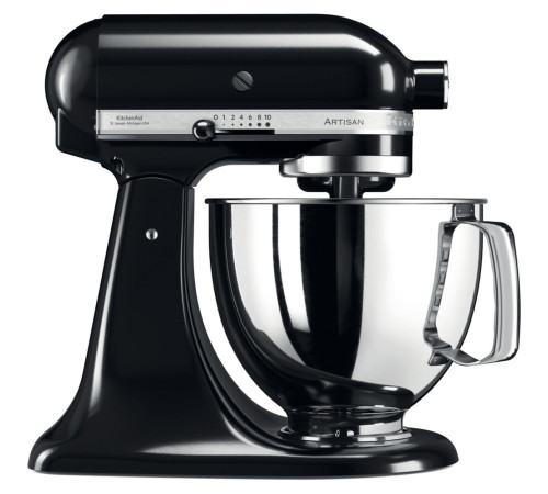 Планетарний міксер KitchenAid Artisan 4,8 л 5KSM125EOB з відкидним блоком чорний