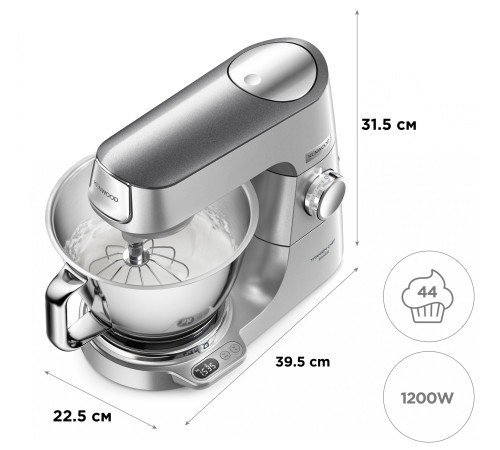 Кухонна машина Kenwood KVC 85.594 SI