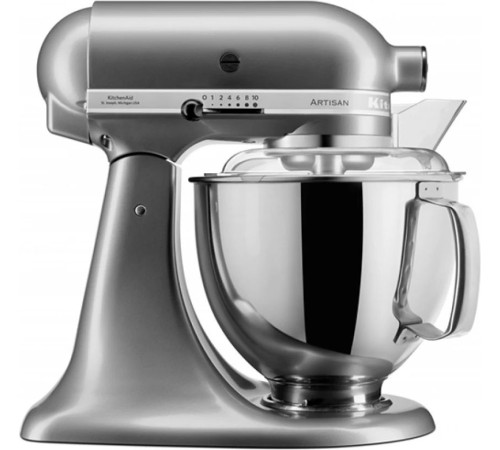 Планетарний міксер з відкидним блоком KitchenAid Artisan 5KSM175PSECU 4,8 л